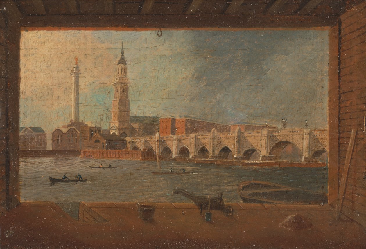 Udsigt over London Bridge af Daniel Turner