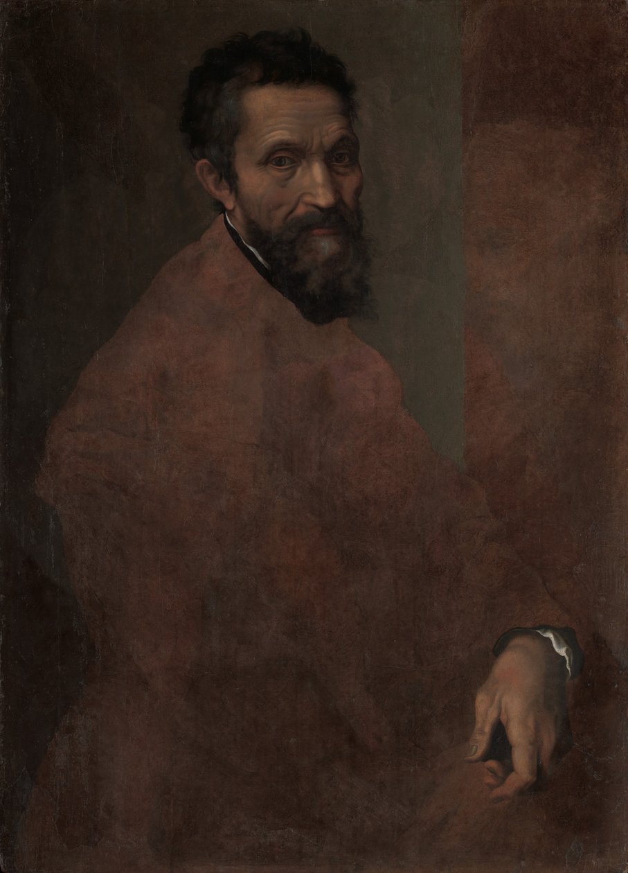 Michelangelo Buonarroti 1475-1564, formentlig ca. 1544. af Daniele da Volterra