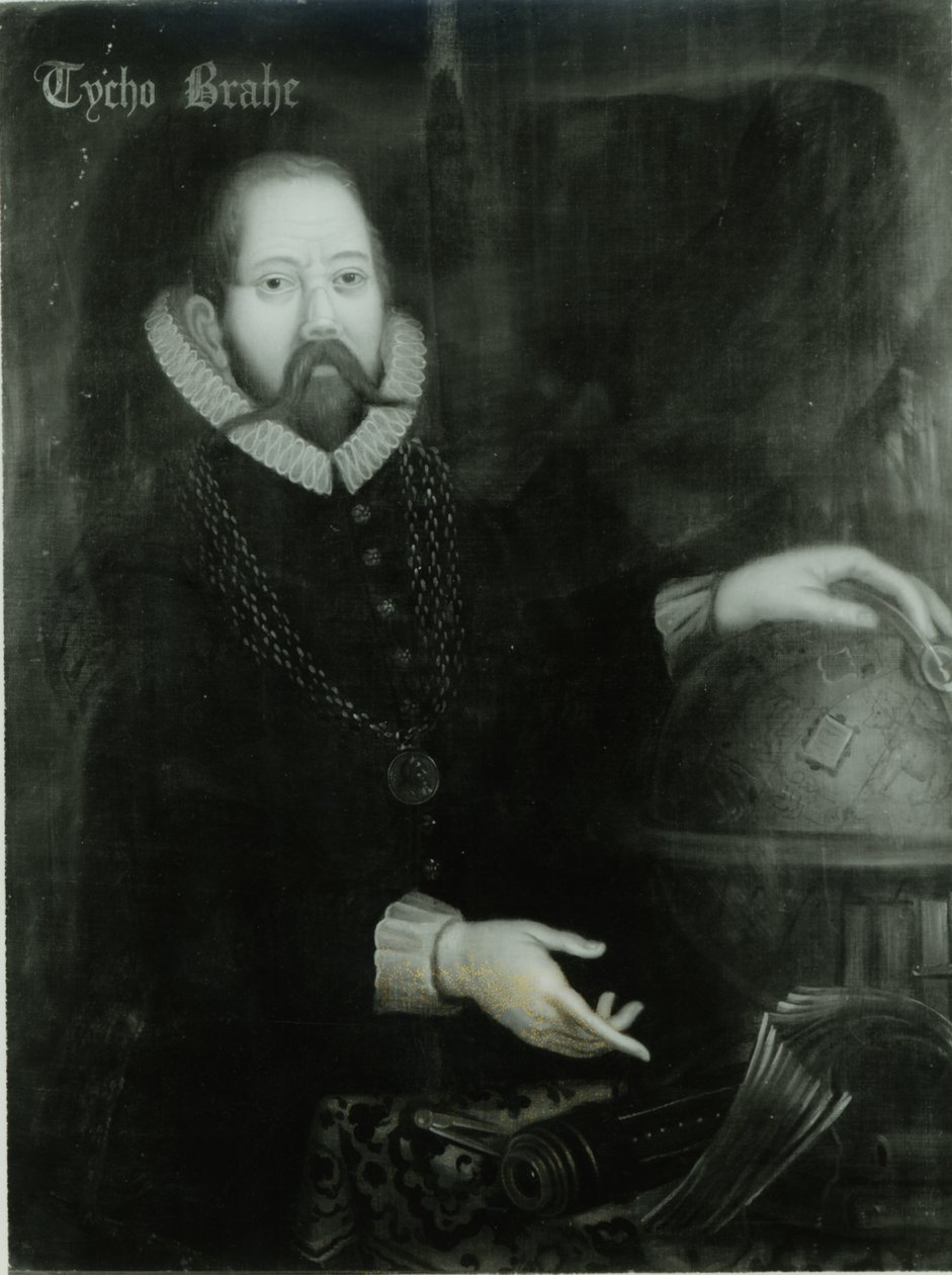 Tycho Brahe (1546-1601) af Danish School