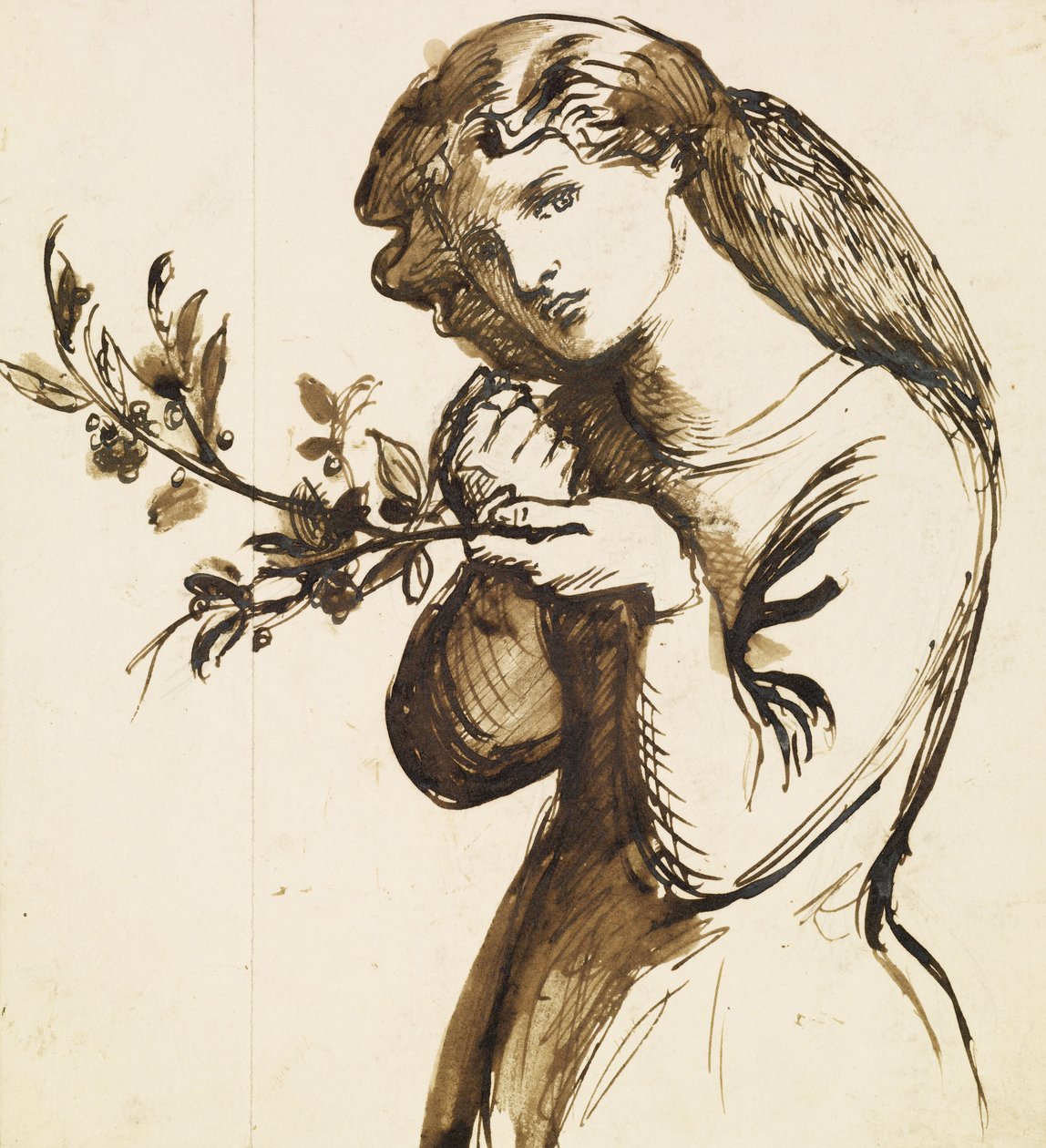 Kvinde af Dante Gabriel Charles Rossetti