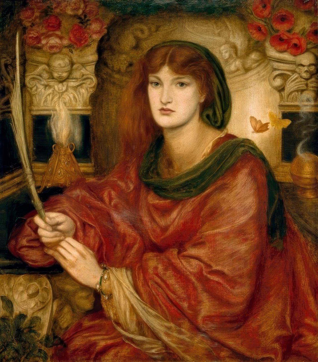 Sibylla Palmifera af Dante Gabriel Charles Rossetti