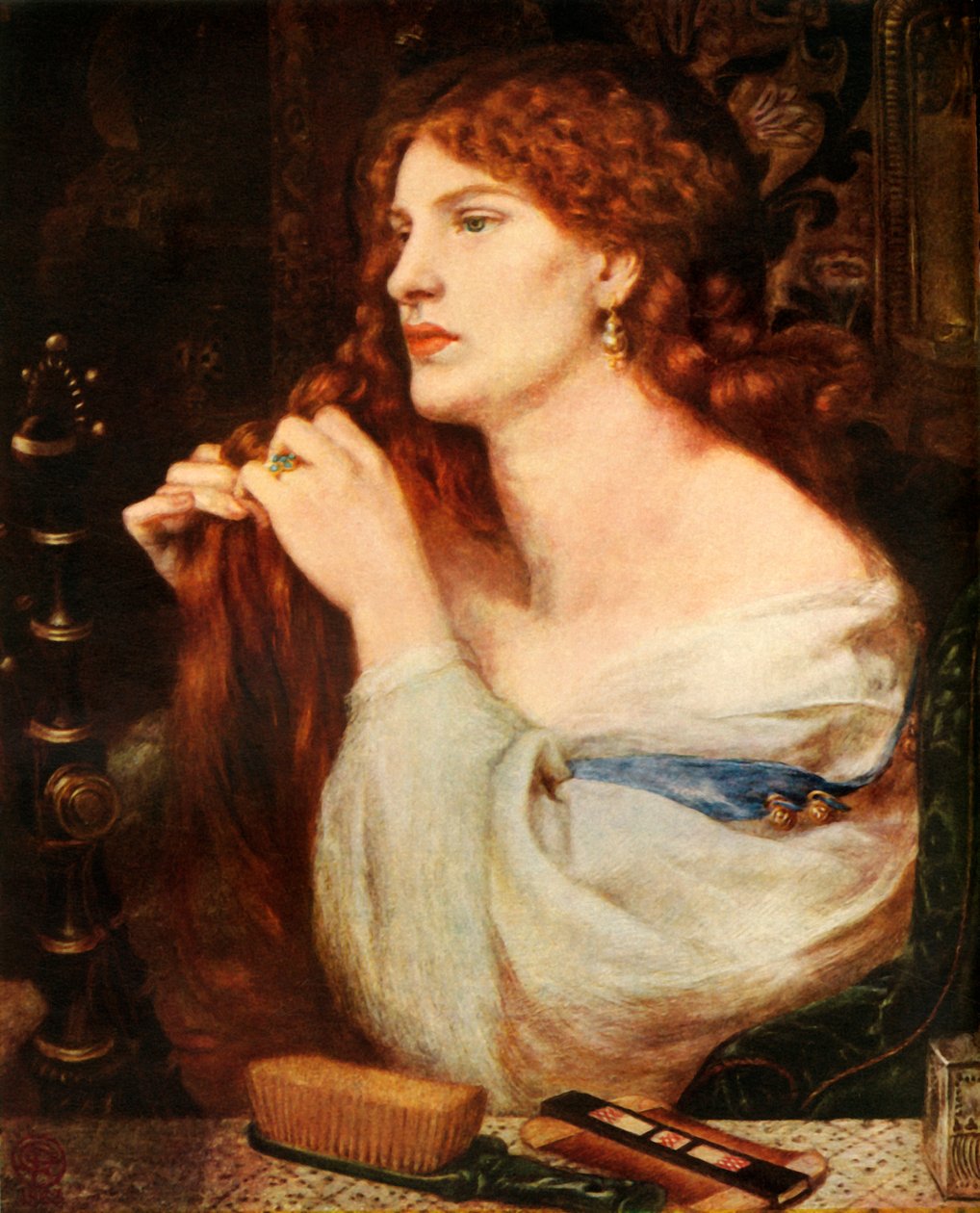 Aurelia Fazios elskerinde, 1863-1873, 1948. af Dante Gabriel Charles Rossetti