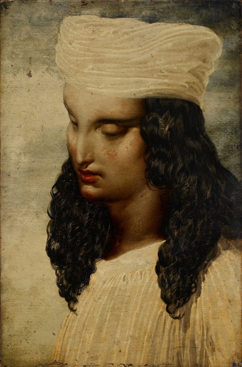 En persisk ungdom, 1880. af Dante Gabriel Rossetti
