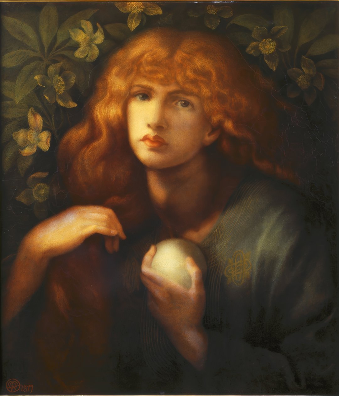 Maria Magdalene af Dante Gabriel Rossetti