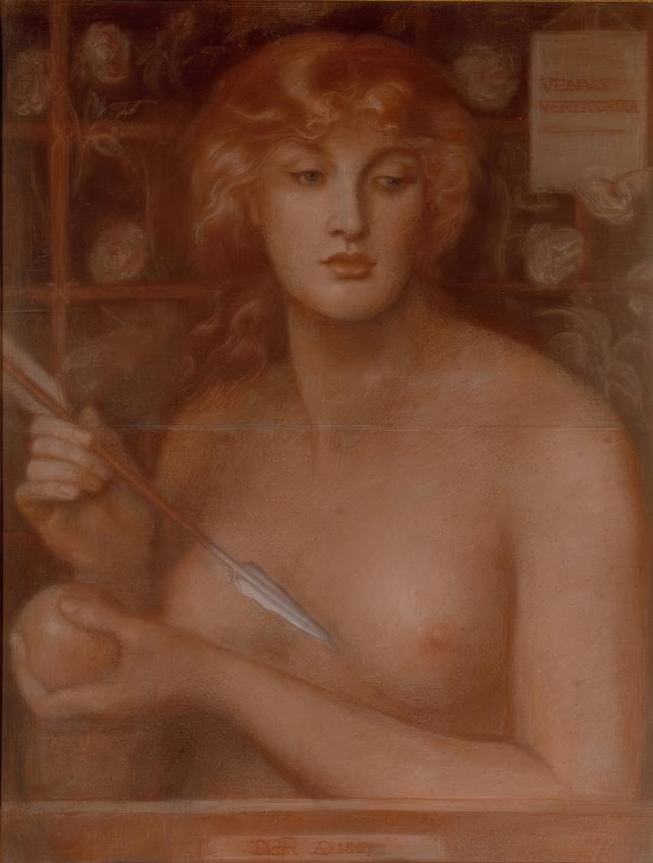 Venus Verticordia af Dante Gabriel Charles Rossetti