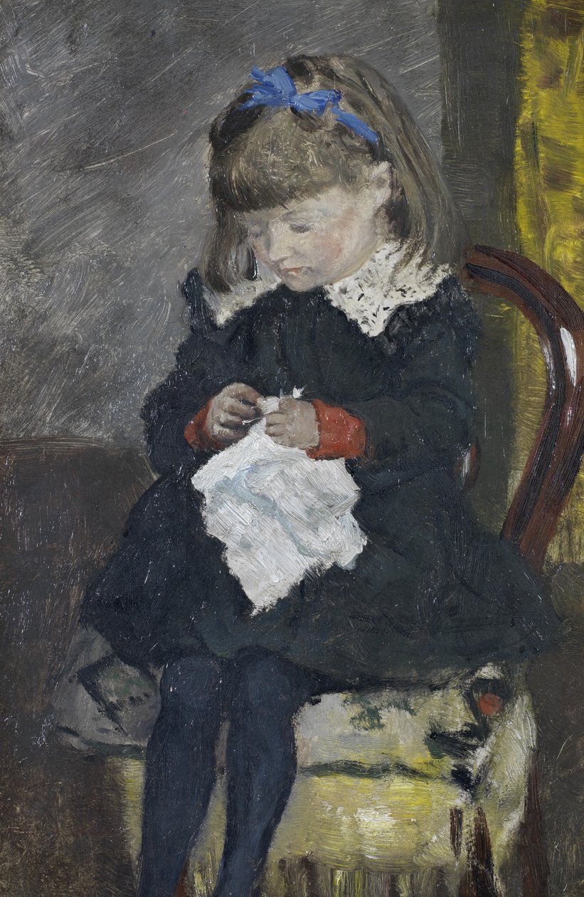 Portræt af Emma Bogaerts af Darío de Regoyos