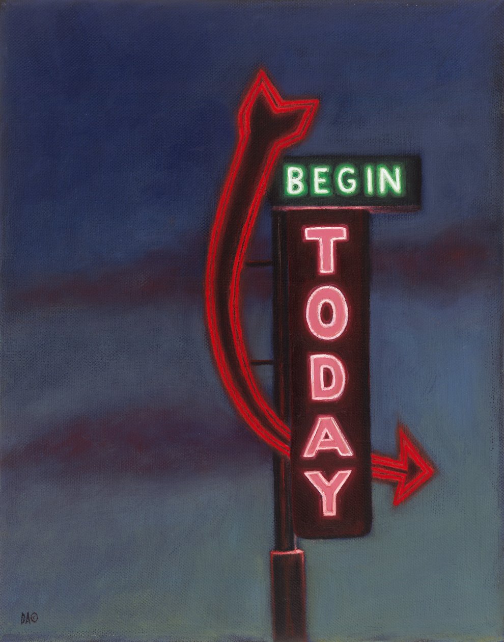 Begynd i dag, 2009 af David Arsenault