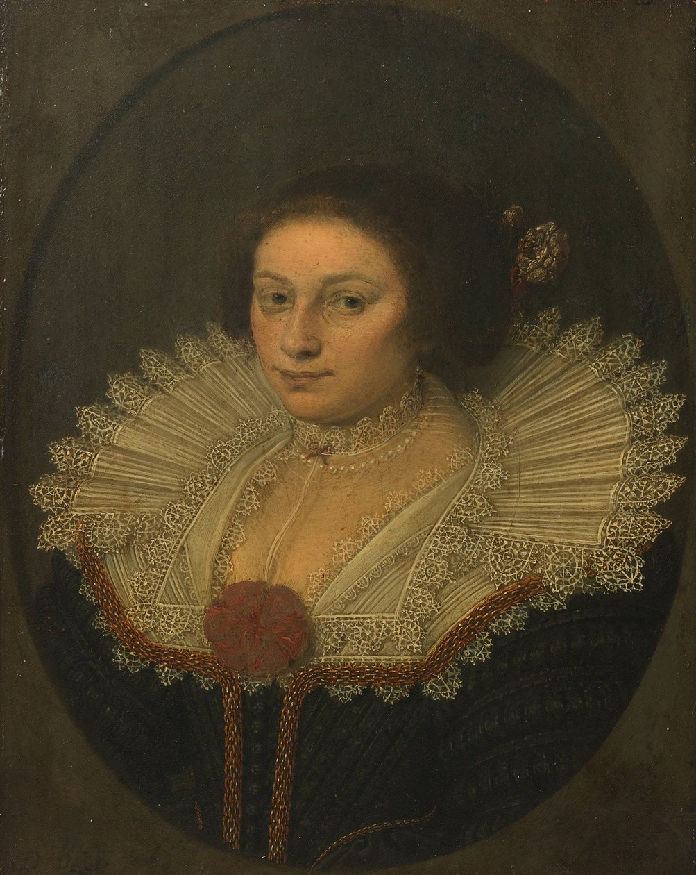 Portræt af Aertje Witsen (1599-1652) af David Bailly