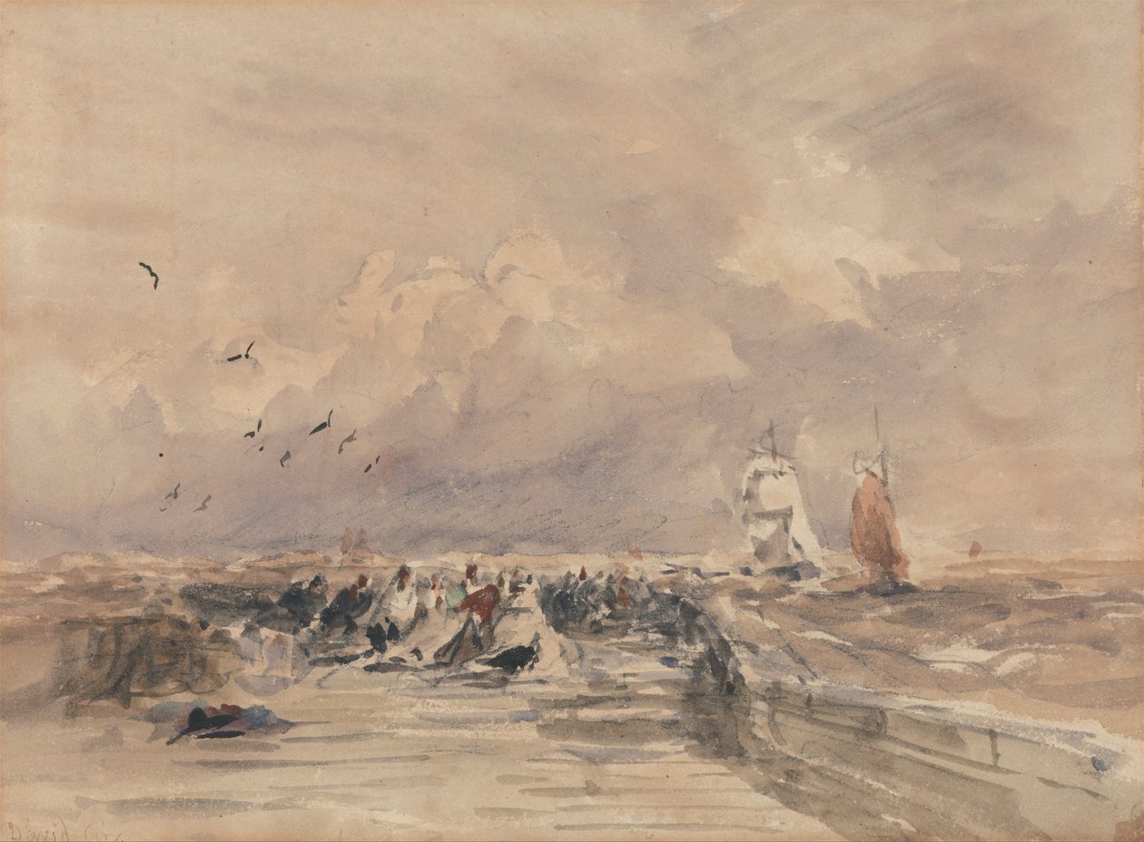 Dieppe Pier, Stiv Breeze af David Cox