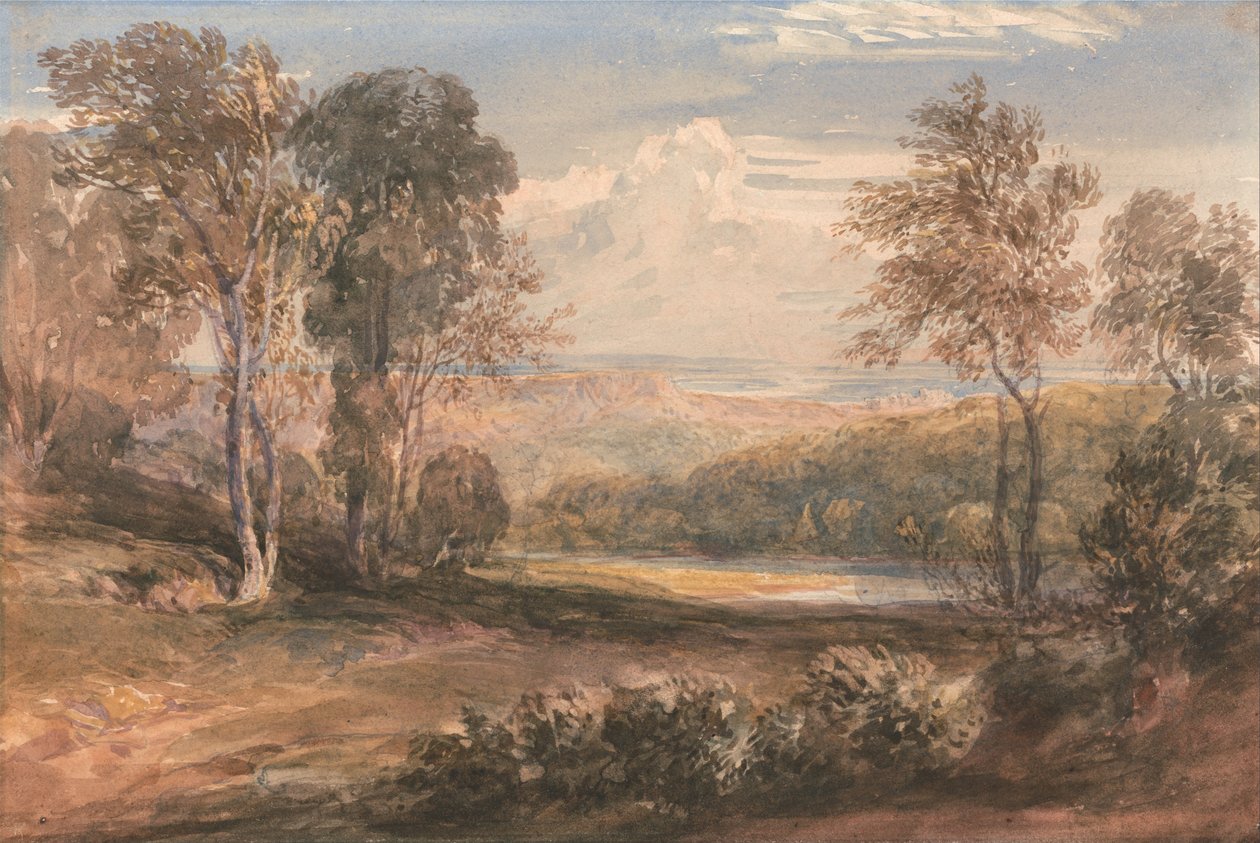 På Wye af David Cox