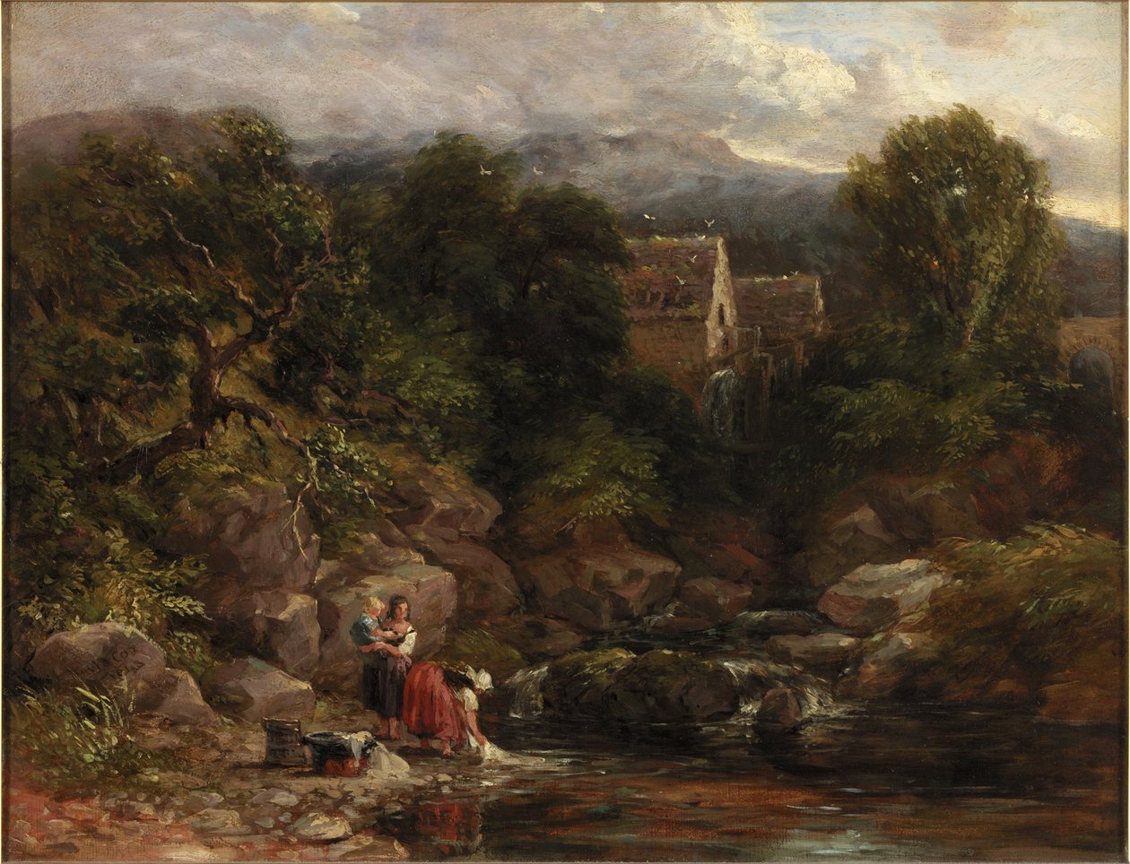 Pandy Mill af David Cox