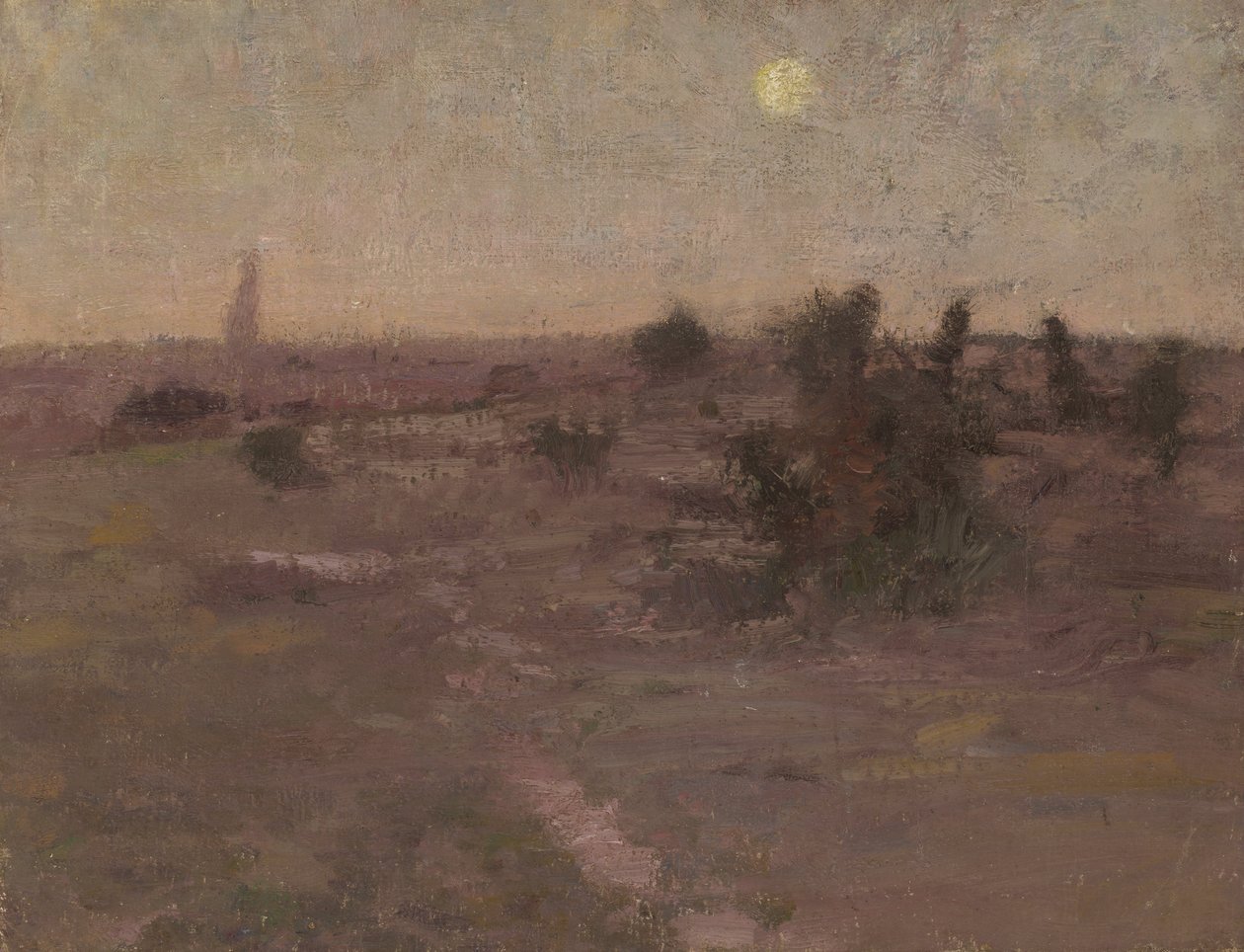 Moonrise, Templestowe af David Davies
