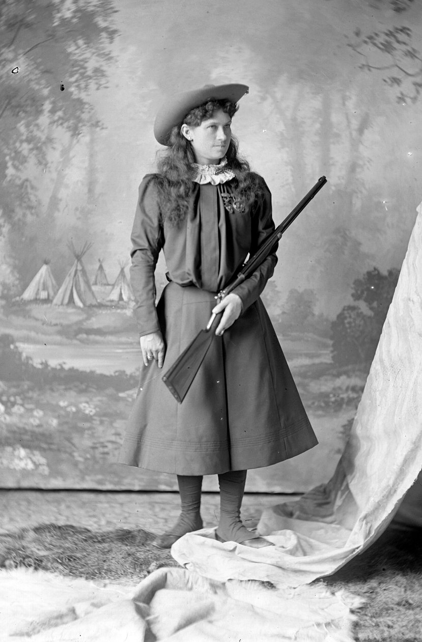 Annie Oakley, ca. 1897-1926 af David Frances Barry