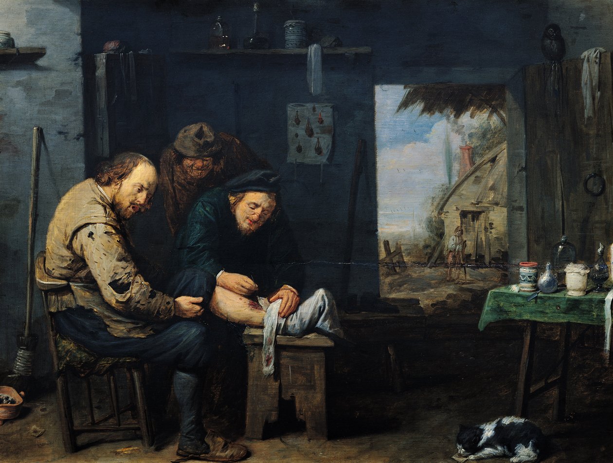 Kirurgen, 1638 af David III Ryckaert