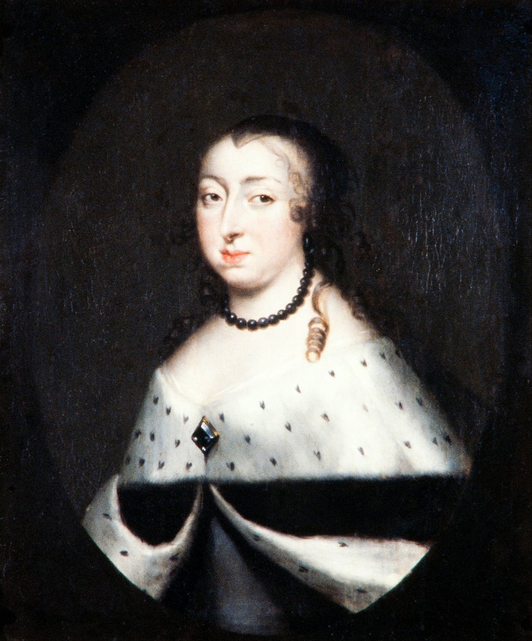 Hedvig Eleonora, Dronning Dowager af Sverige 1660-1719 af David Klöcker Ehrenstrahl