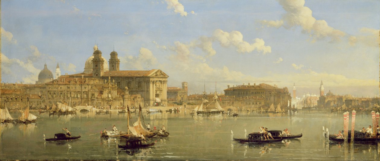 Giudecca, Venedig, 1854 af David Roberts
