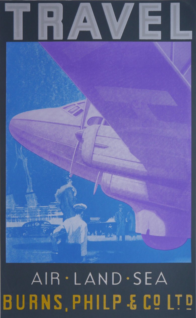 Rejser: Air, Land Sea (Grå) af David Studwell