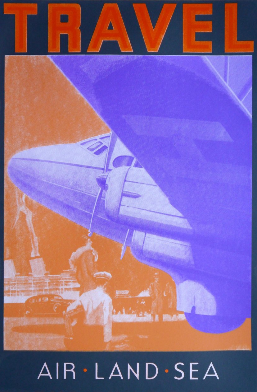 Rejser: Air, Land Sea (Orange) af David Studwell