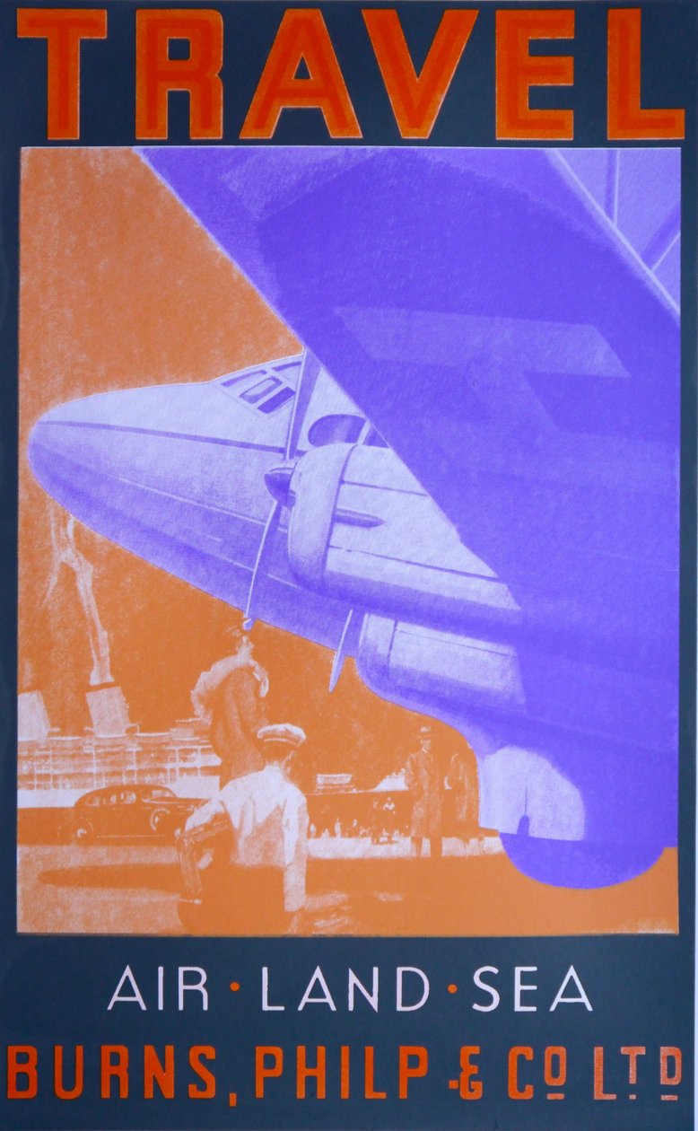 Rejser: Air, Land Sea (Orange) af David Studwell