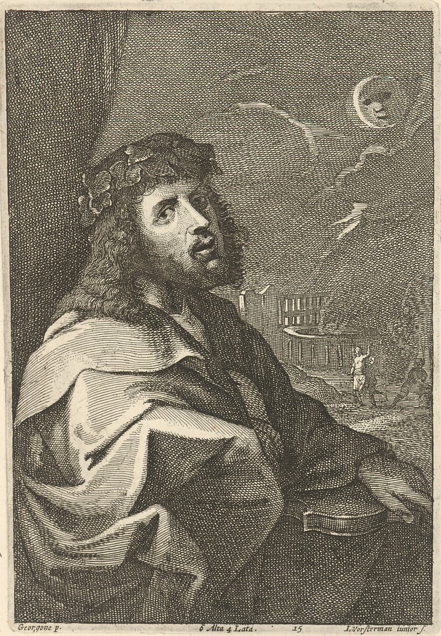 Bacchus af David Teniers the Younger