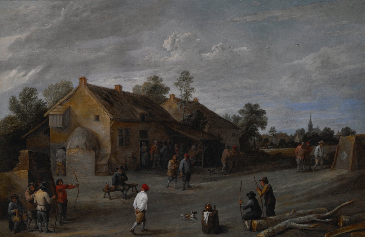 Bueskytterne af David Teniers the Younger