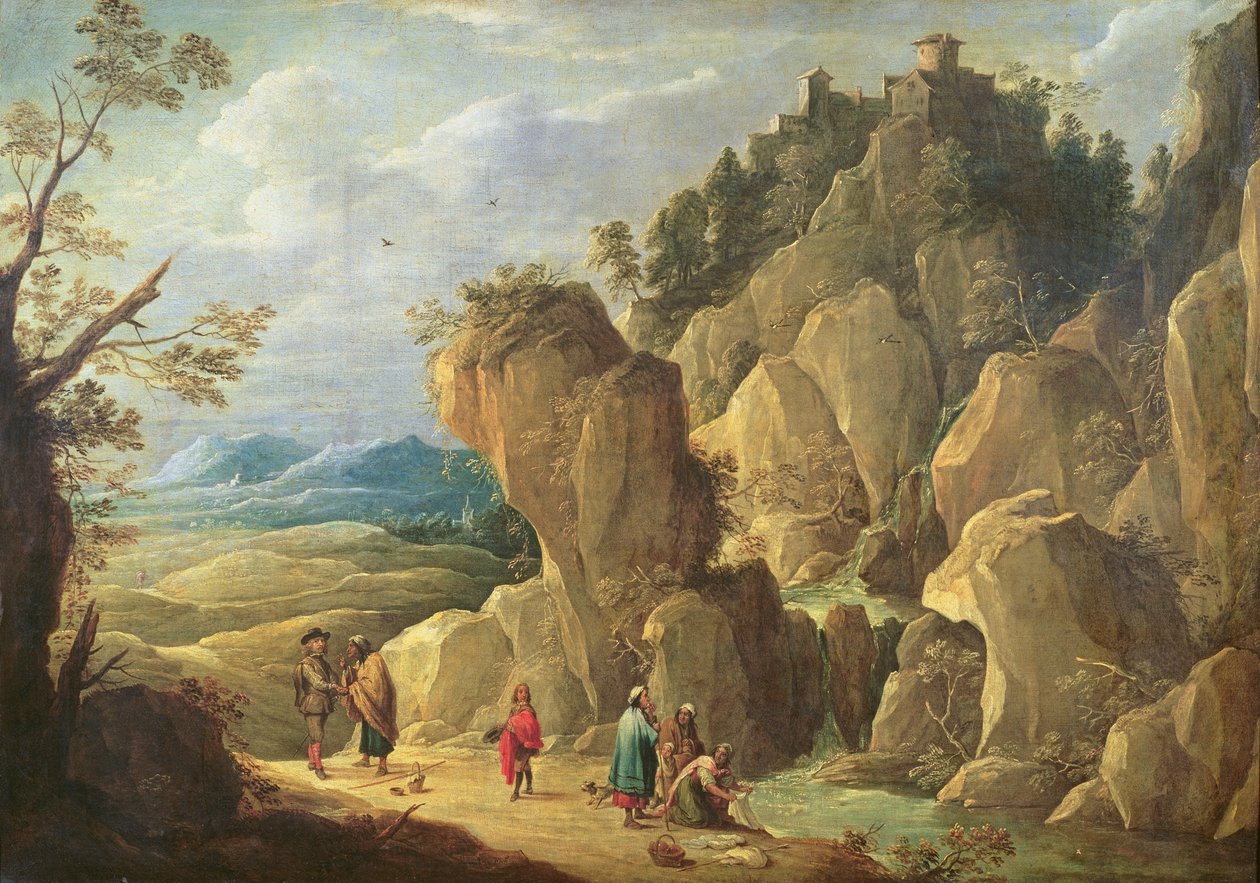 Sigøjnerne af David Teniers the Younger