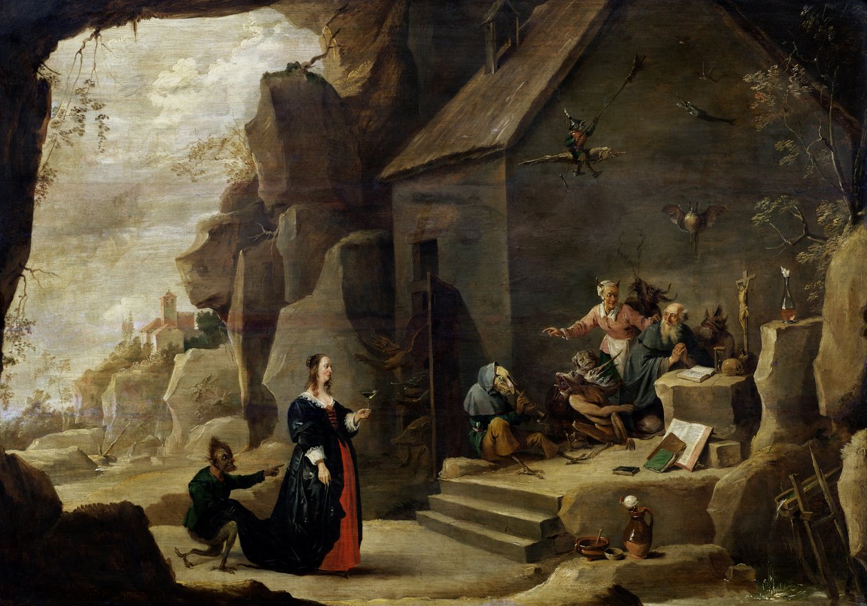Sankt Anthonys fristelse af David Teniers the Younger