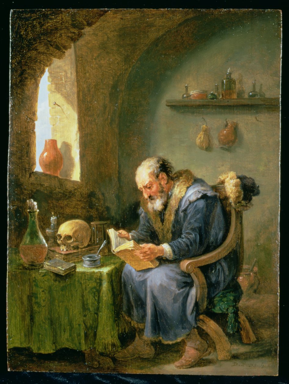 Alkymisten af David Teniers the Younger
