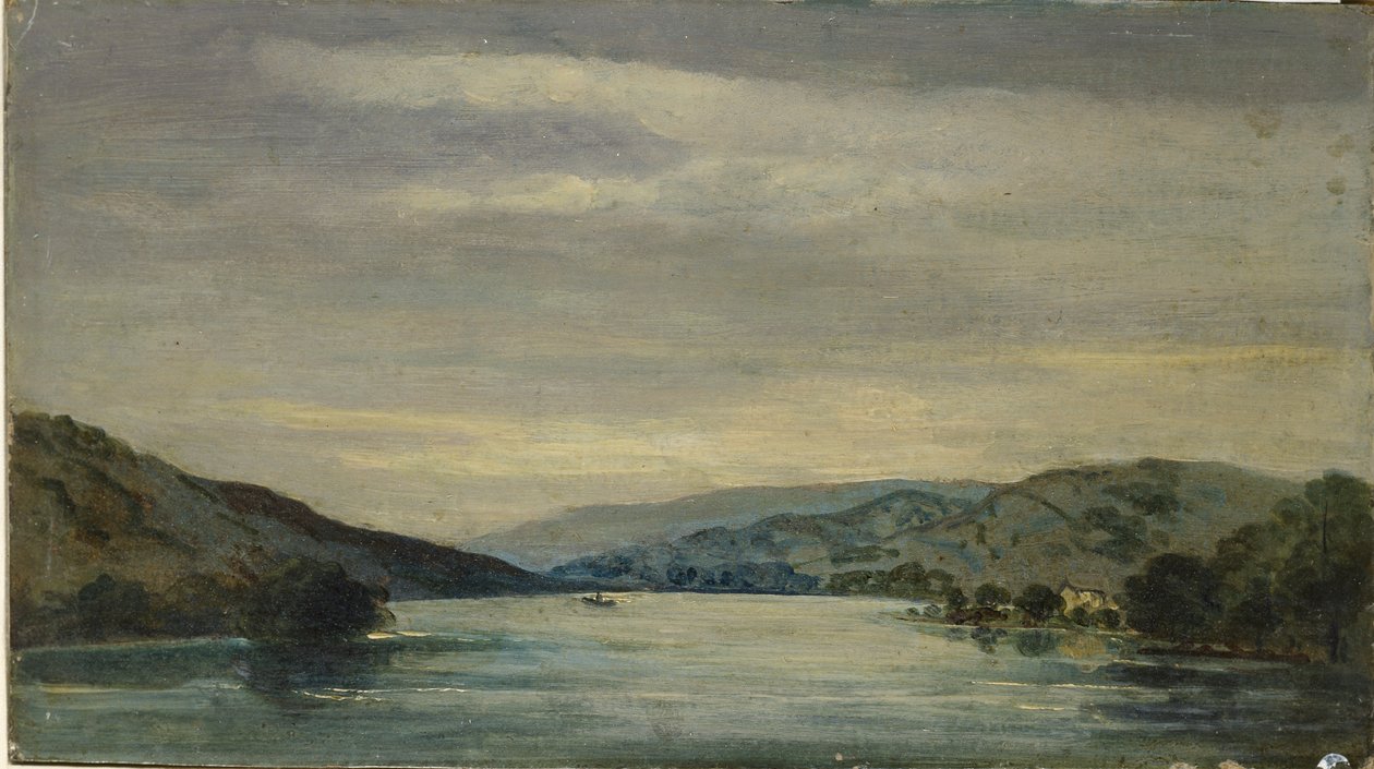 Coniston Water, 1838 af David Charles Read