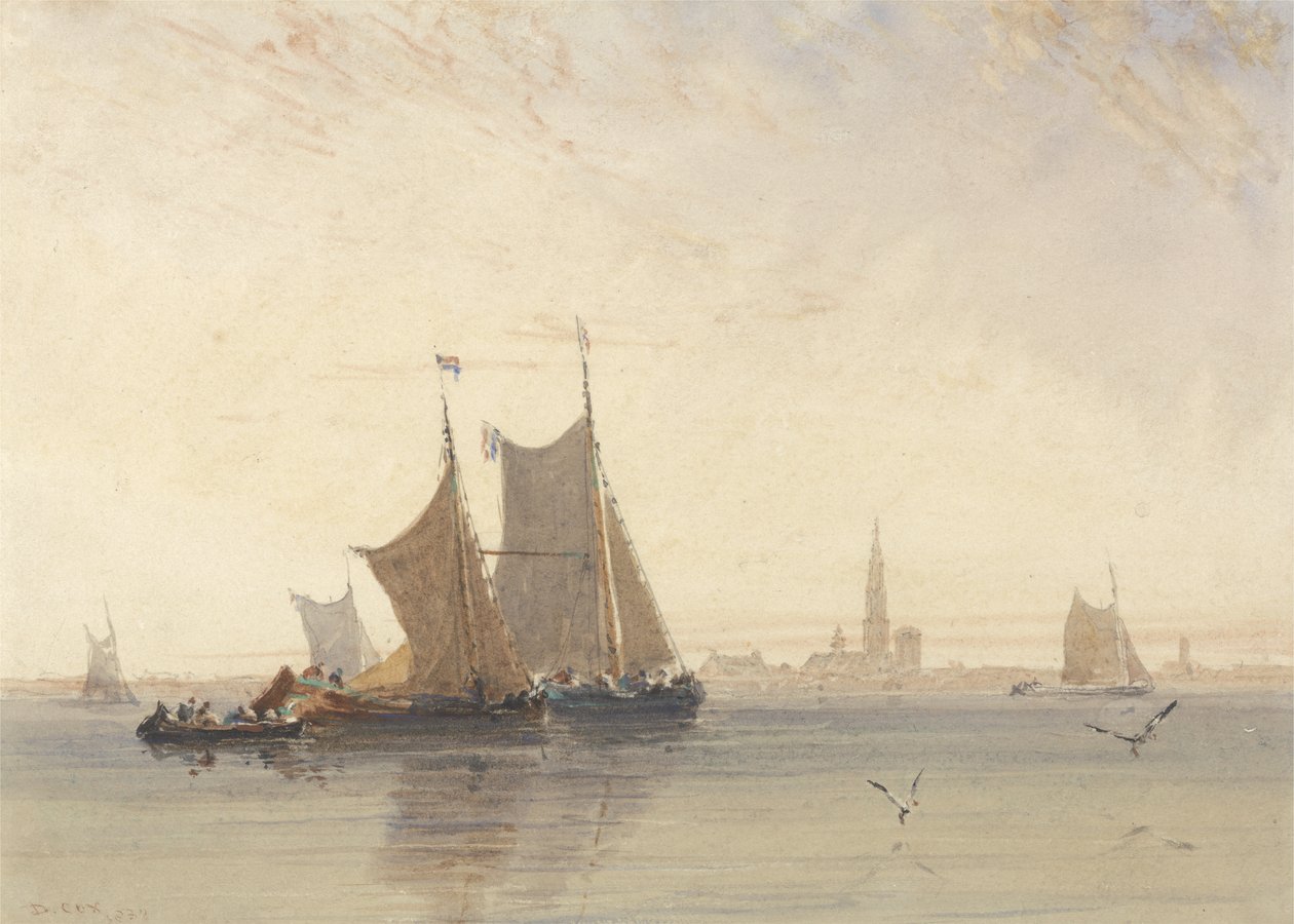 Antwerpen, morgen af David Cox