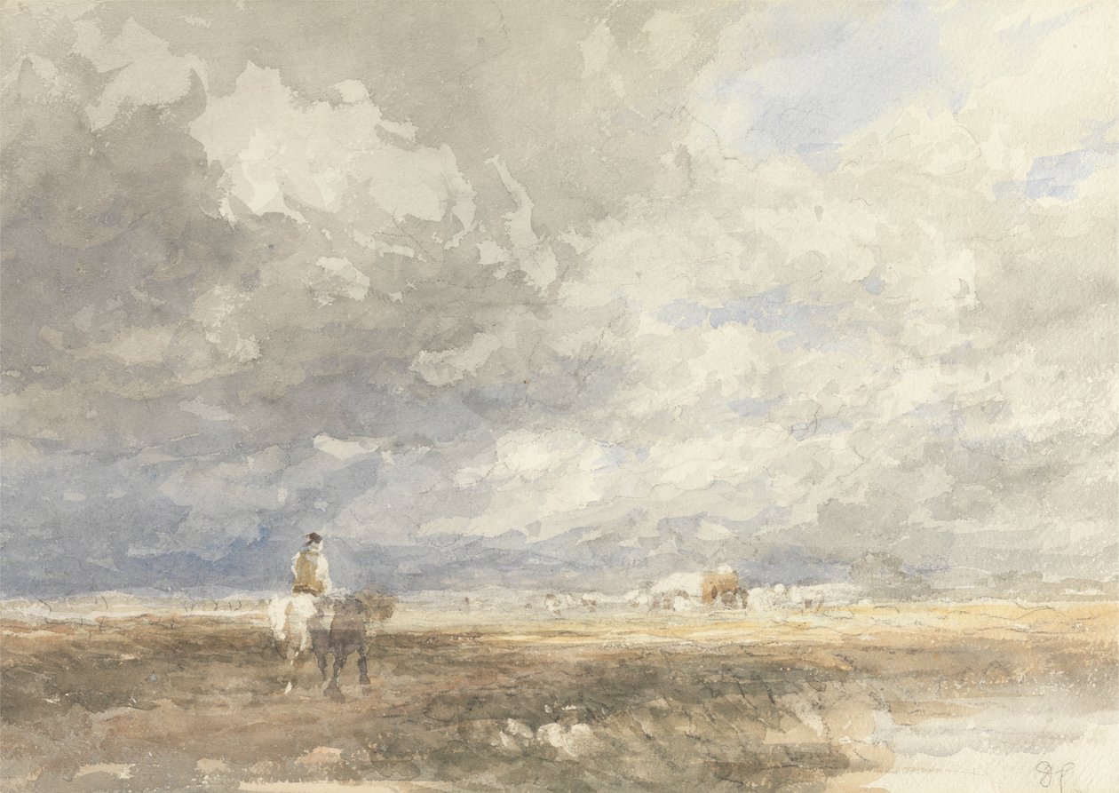 Går til hømarken af David Cox