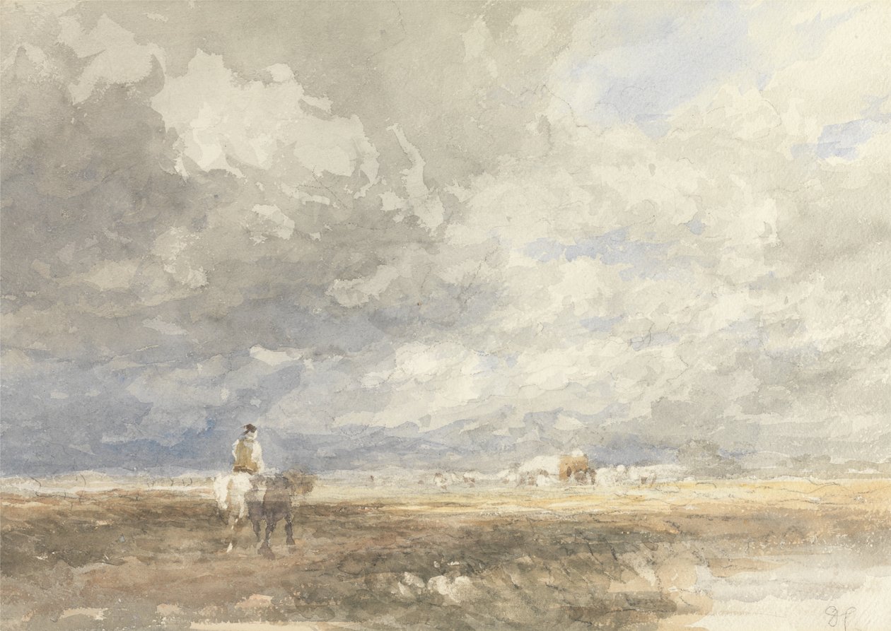 På vej til Hayfield af David Cox