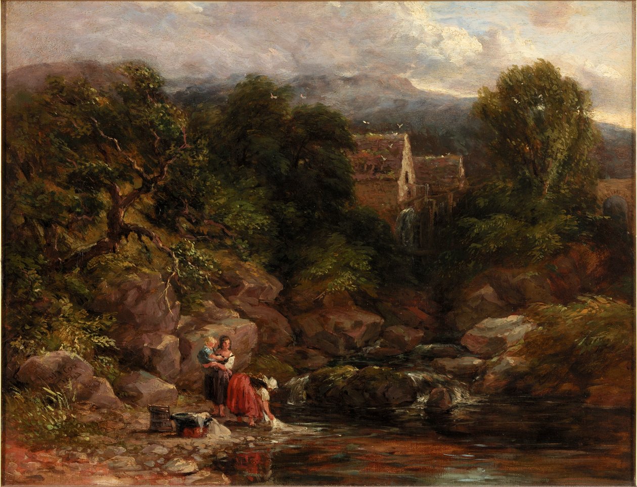 Pandy Mølle af David Cox