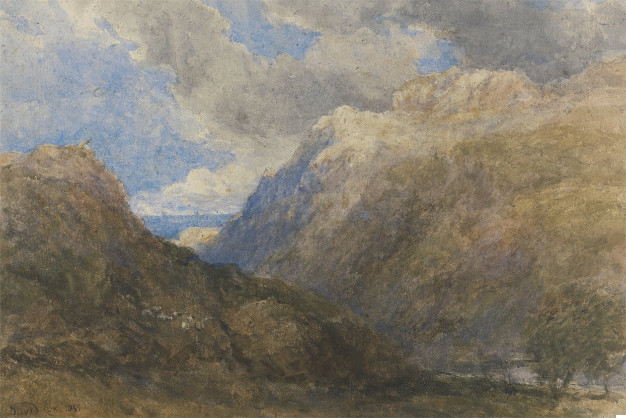 Penmaenmawr af David Cox