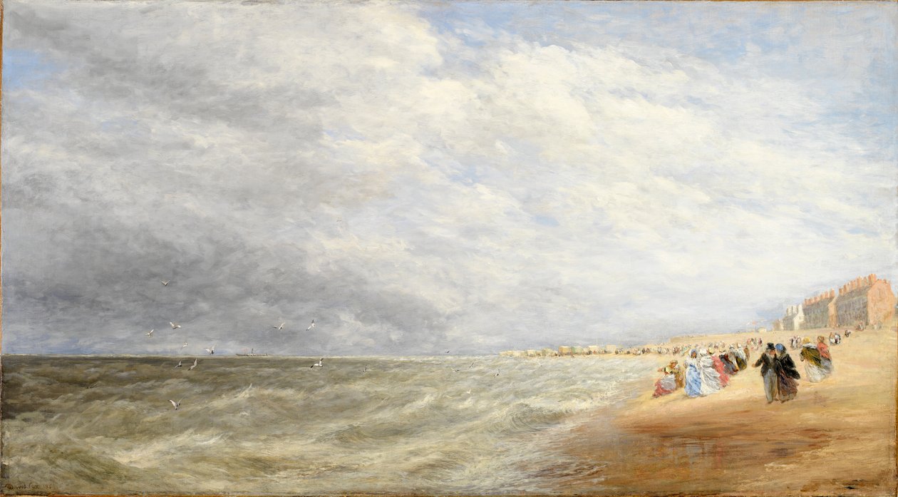 Rhyl Sands, 1855 af David Cox
