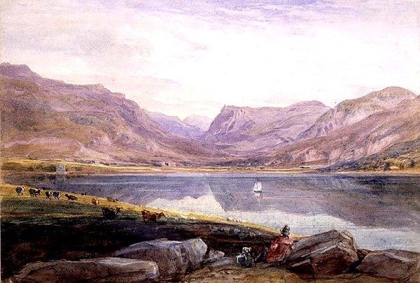 Tal-y-llyn, North Wales af David Cox