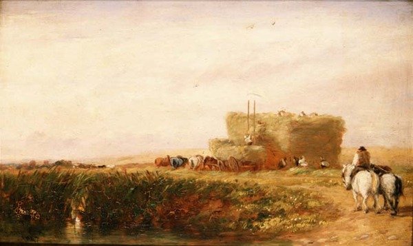 Hømarken af David Cox