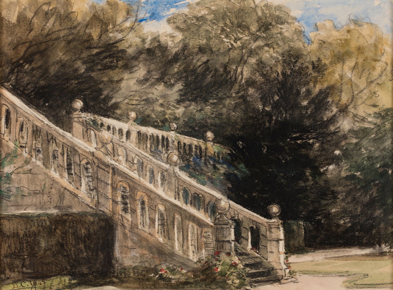 The Terrace, Haddon af David Cox