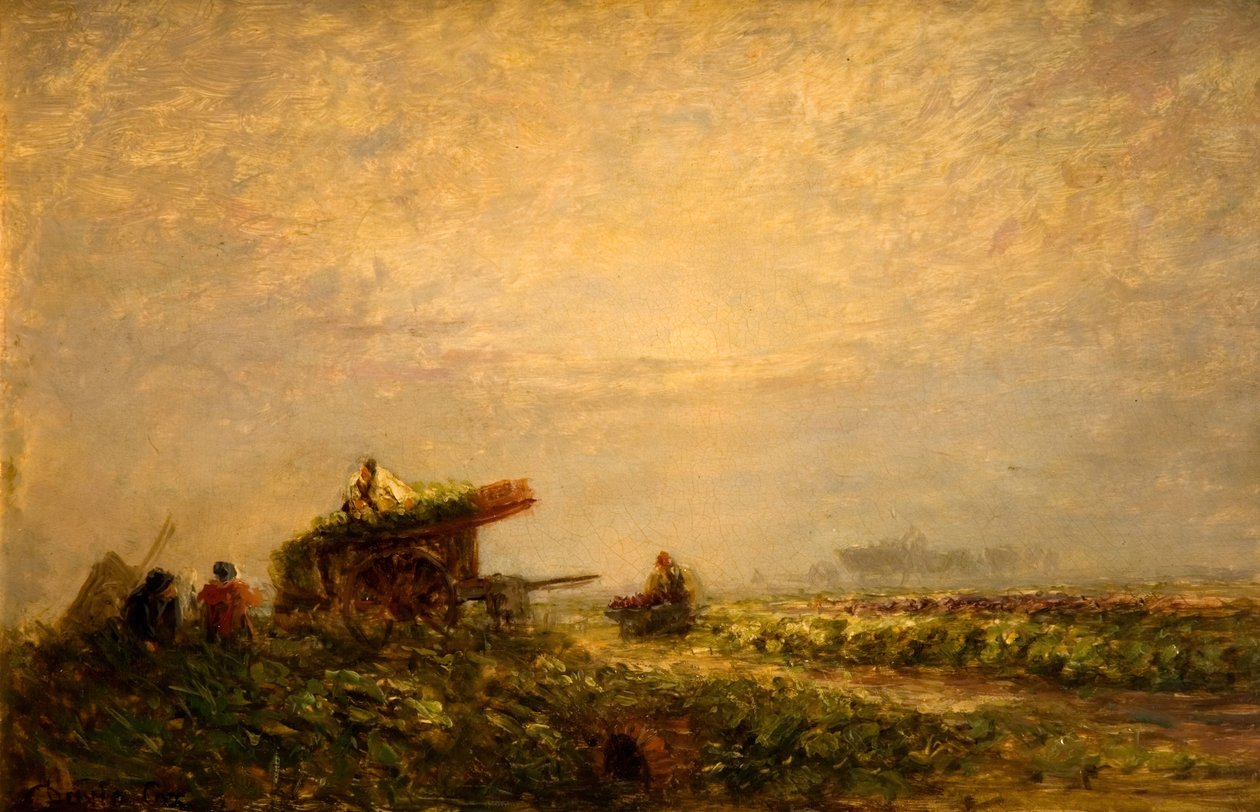 Markedsgartnere, 1849-1851. af David Cox the elder