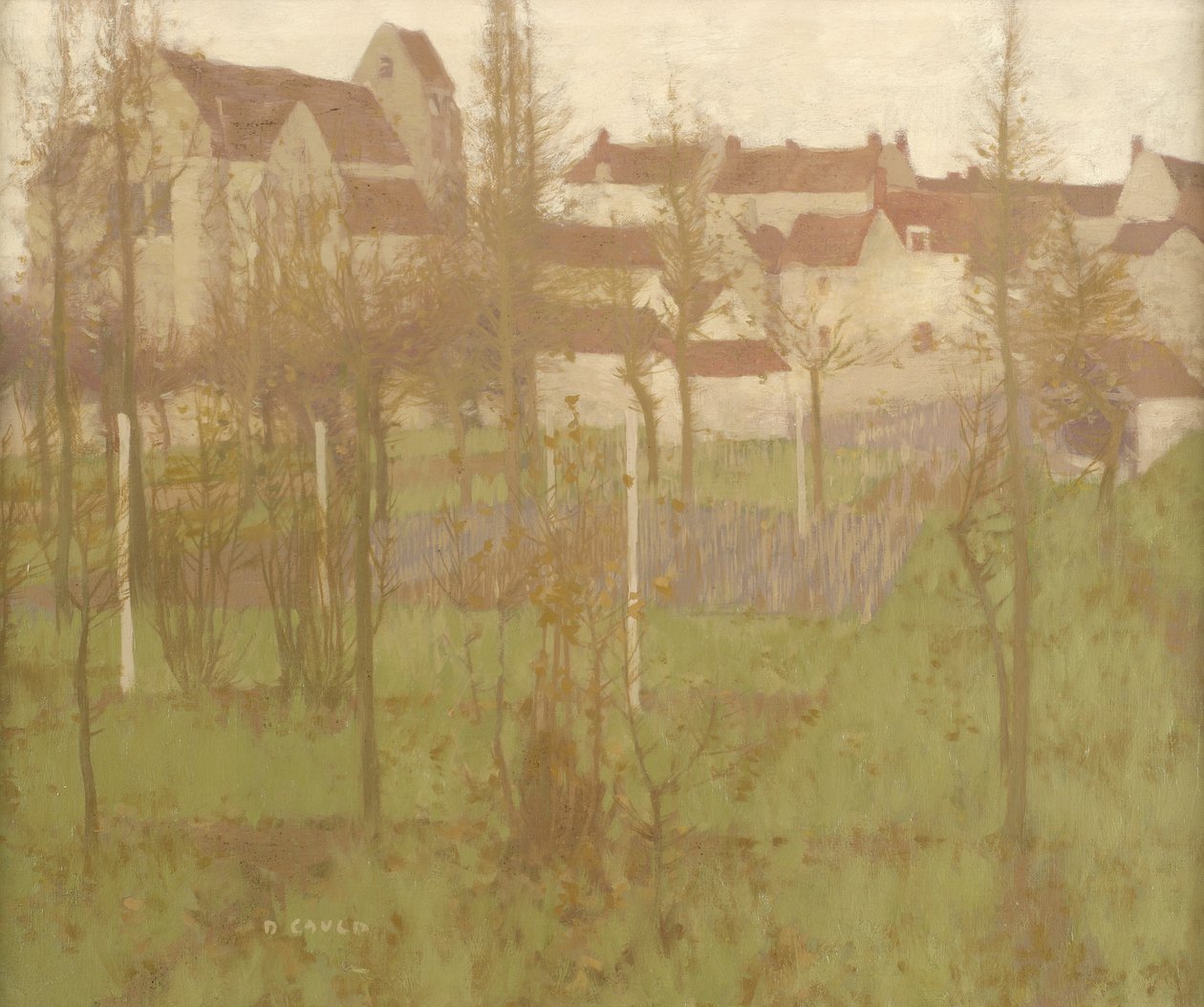 Grez fra floden, ca. 1896 af David Gauld