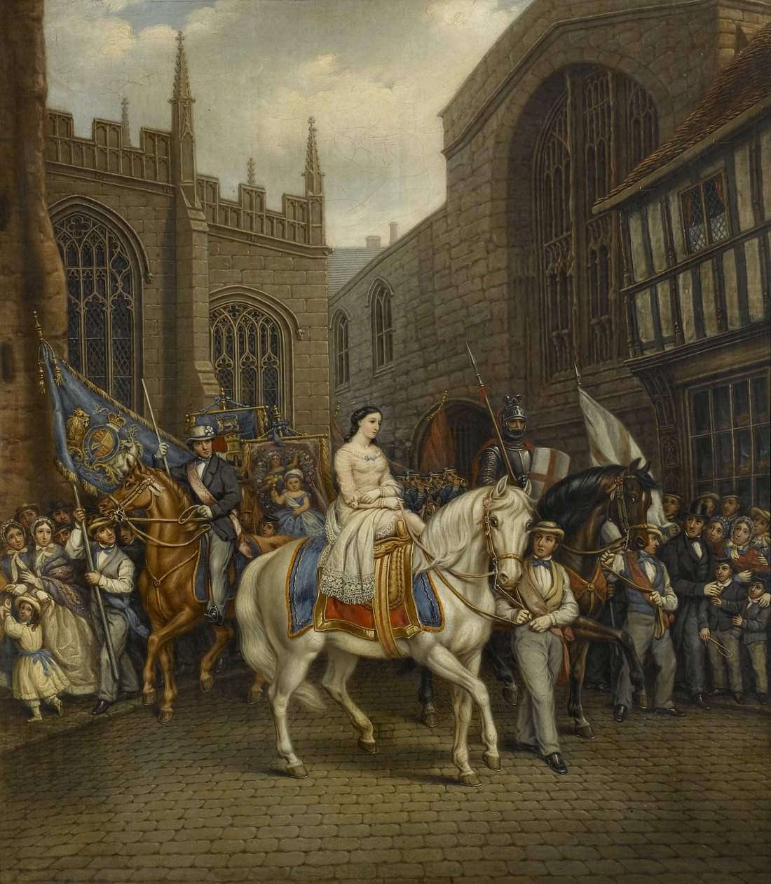 Lady Godiva Procession, Coventry, 1867 af David Gee