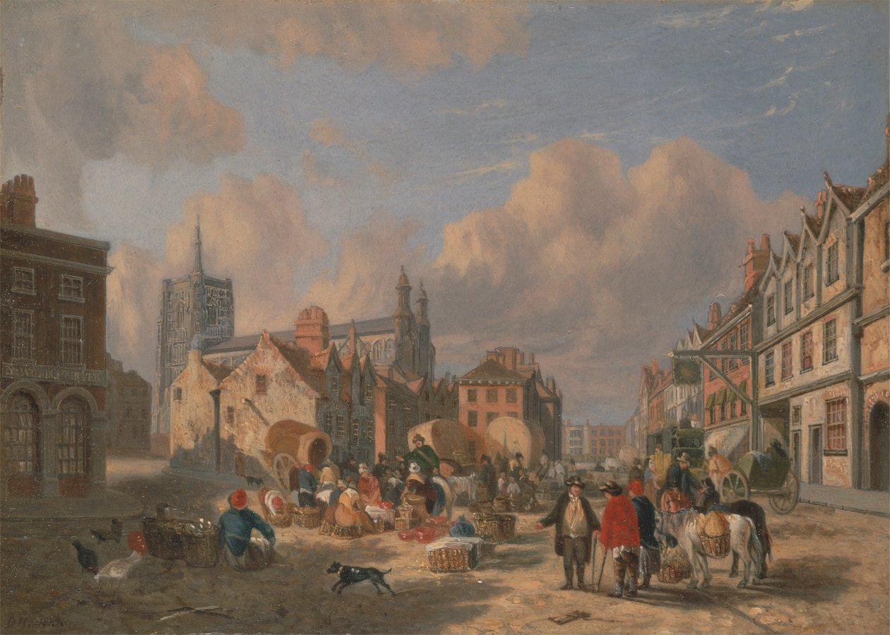 Haymarket, Norwich af David Hodgson