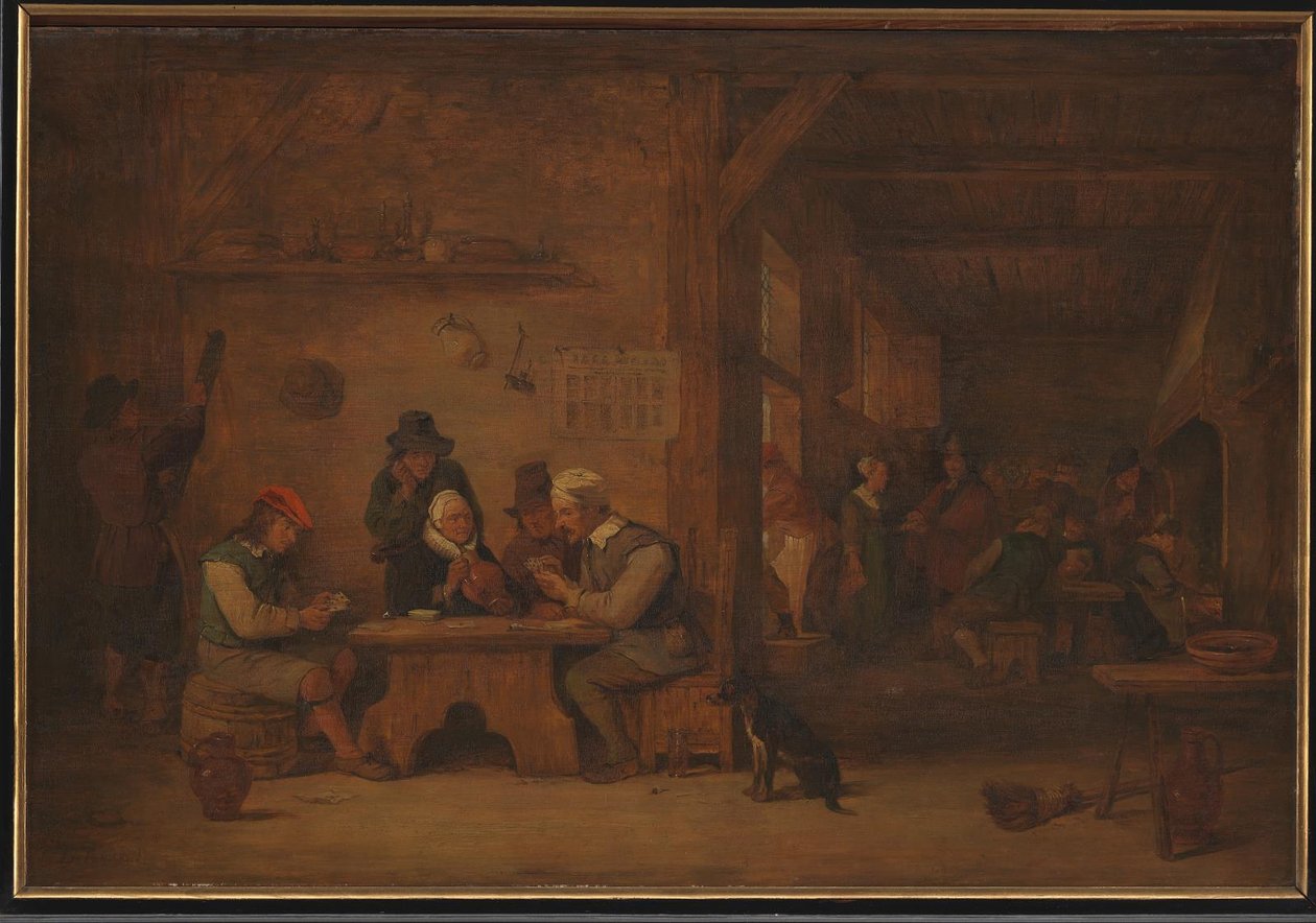 Interiør af en kro af David I Teniers