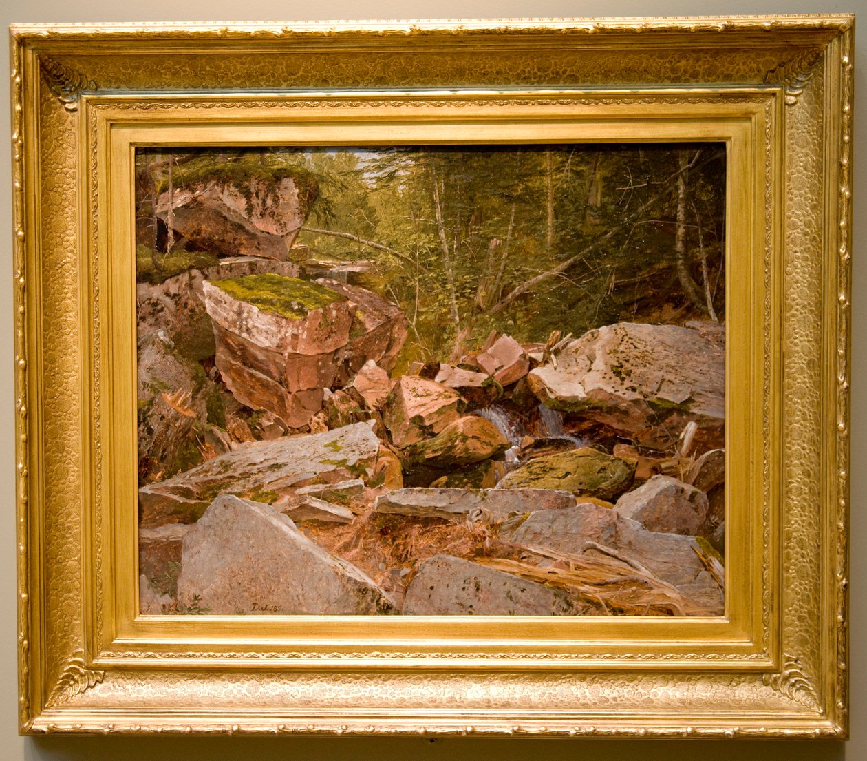 Studie, North Conway, New Hampshire, 1851. af David Johnson
