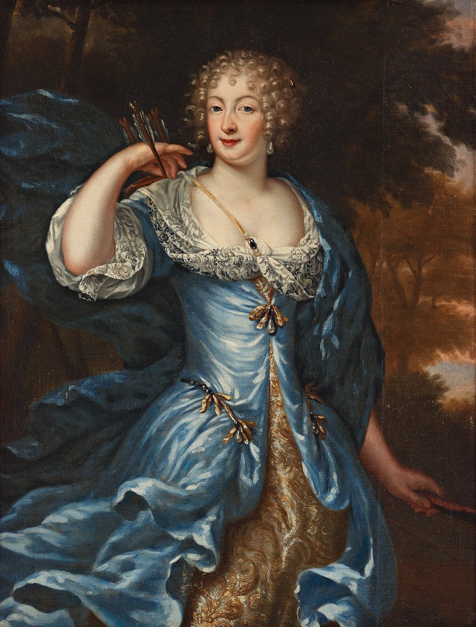 "Elsa Elisabeth Brahe" (1632-1689) af David Klöcker Ehrenstrahl