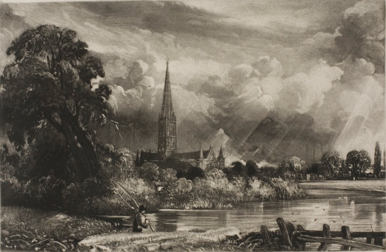 Salisbury katedral af David Lucas