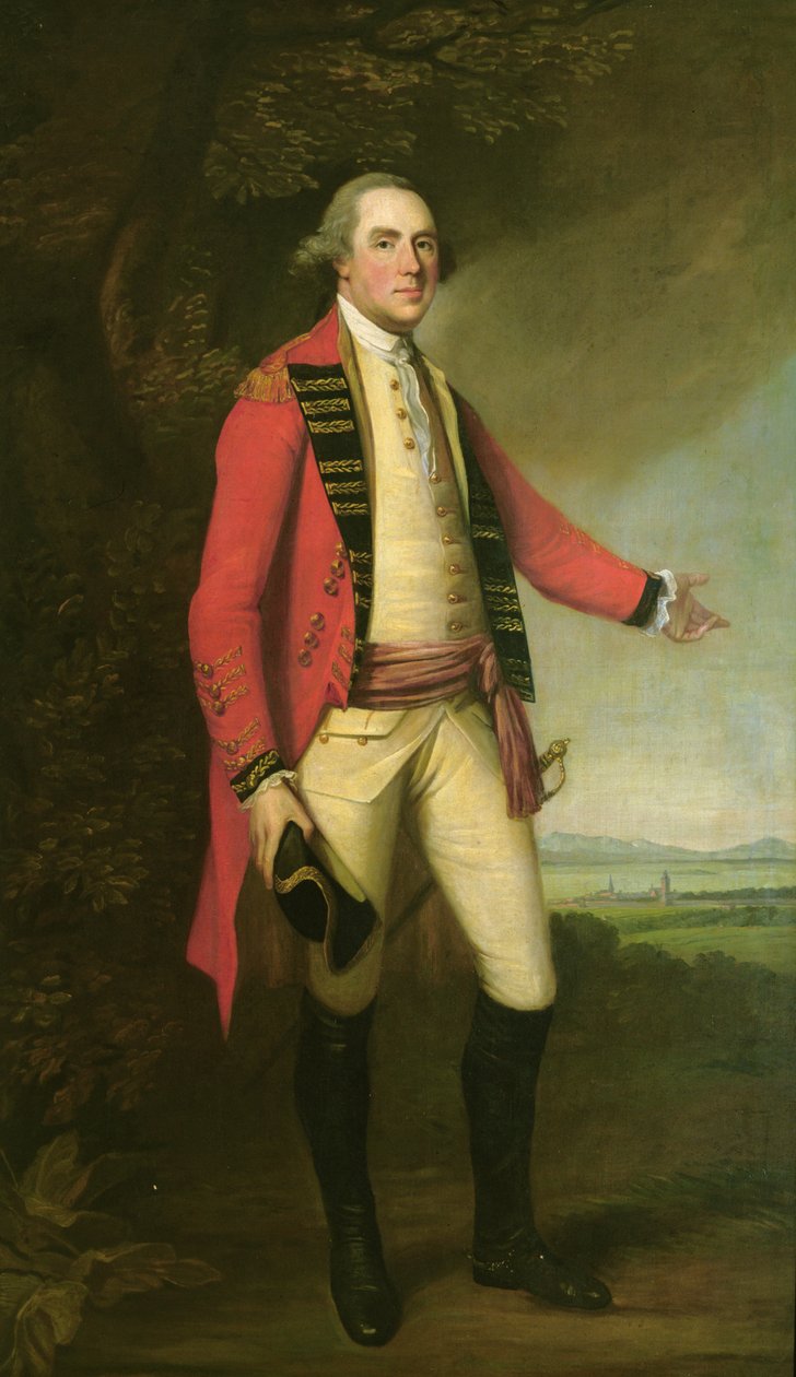 General Thomas Gage, ca. 1775 af David Martin