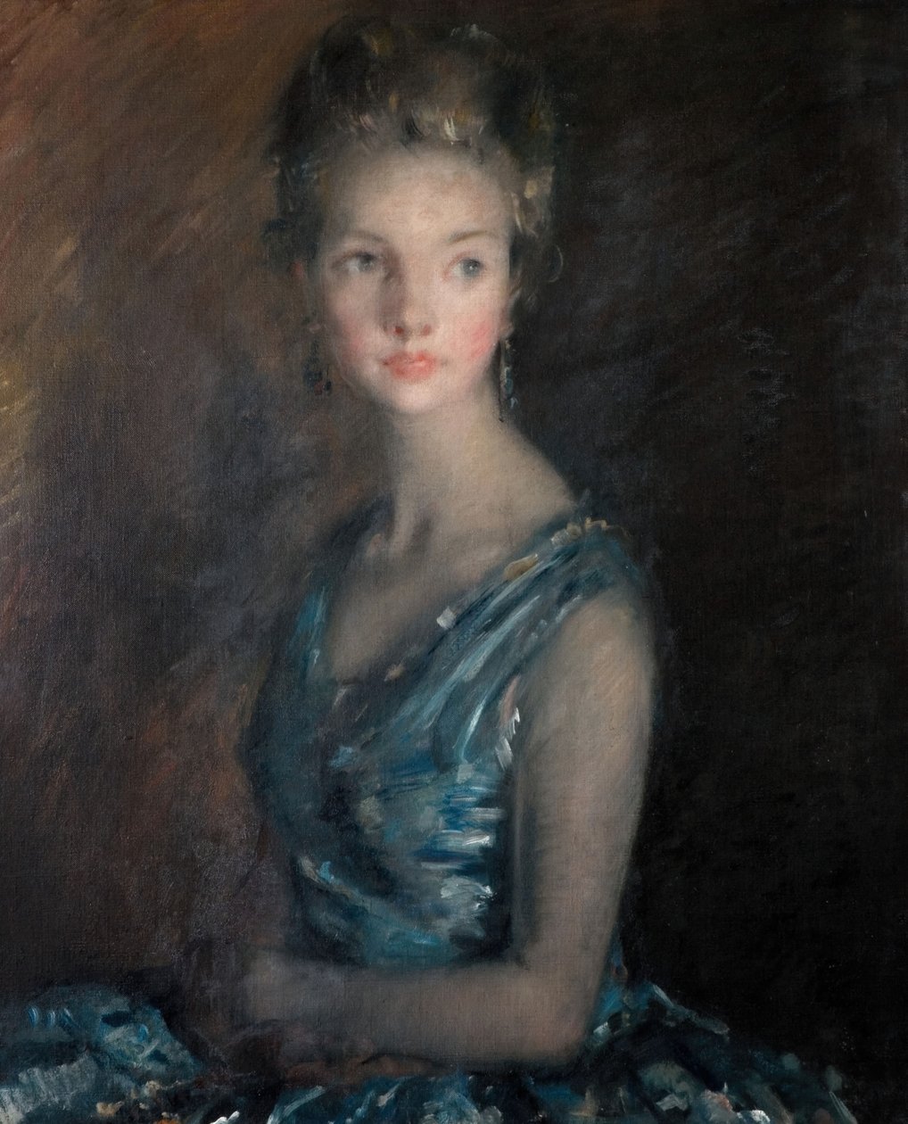 Blå og sølv, 1929. af David Muirhead