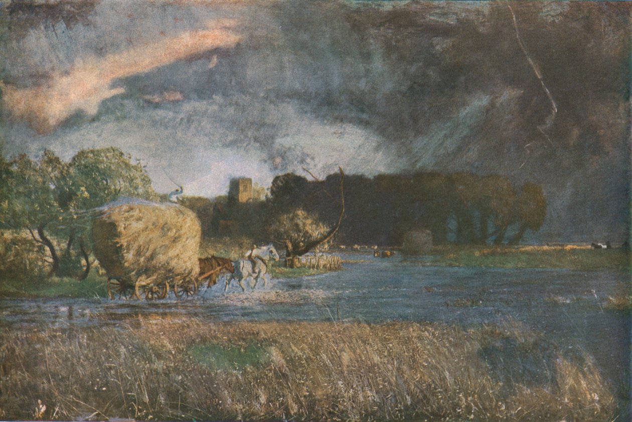 A Hampshire Haying, c1891, c1930. af David Murray