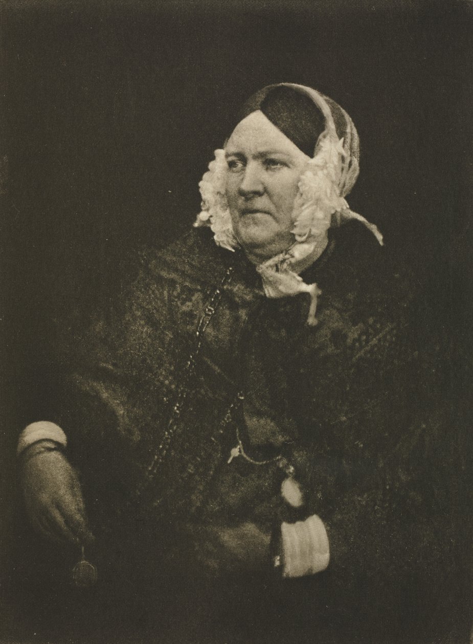 Kameraarbejde: Fru Rigby af David Octavius Hill